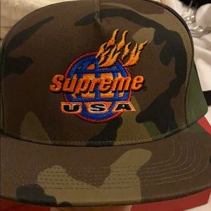 Authentic Supreme Camo Hat